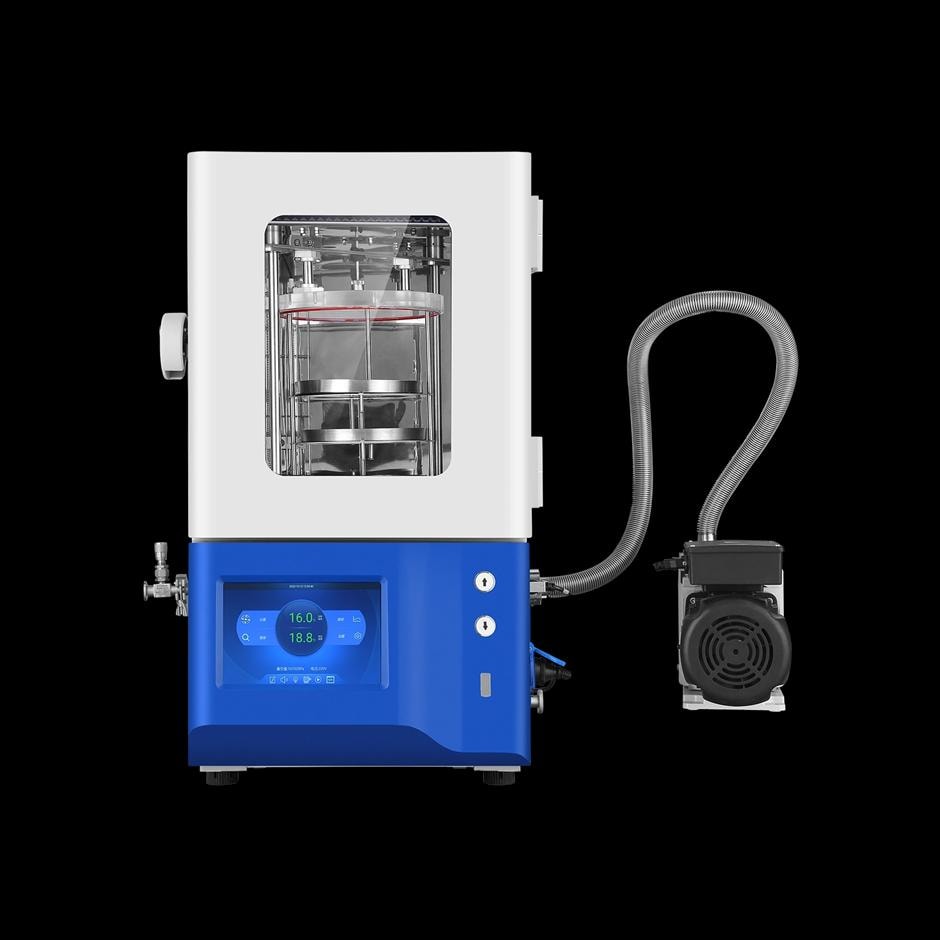 Haier Biomedical Freeze Dryer DG-65Z04-10A with touchscreen and vacuum pump