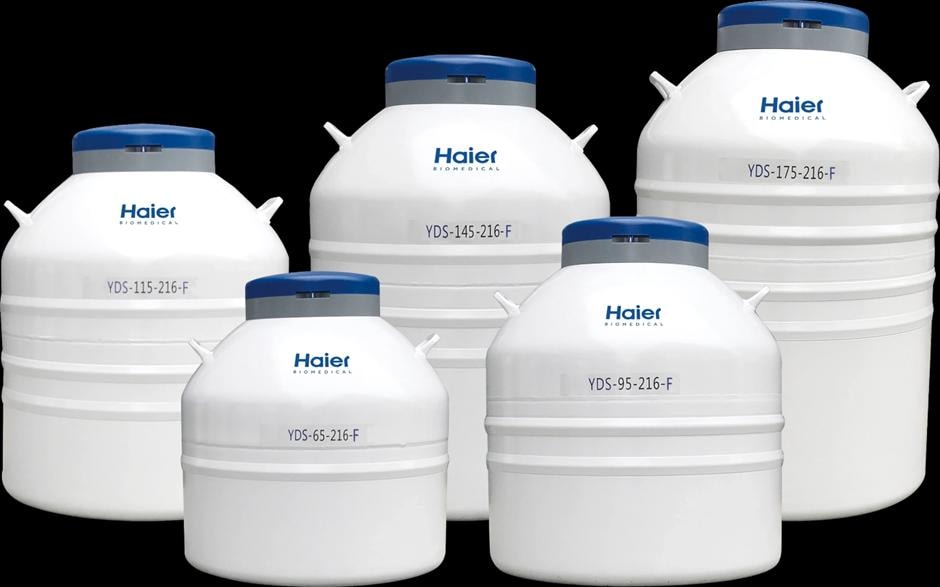 Haier Biomedical Liquid Nitrogen Container Medium Sized Storage Series YDS-216-F